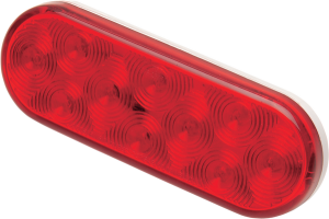 Oval Led Trailer Light Red, 1, nordicamoto.ro