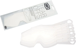 100% Racecraft/Accuri/Strata Clear szemüveg letéphető fóliái, nordicamoto.ro