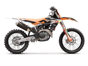 Trophy Graphic Kit Yellow, White, Black, Orange