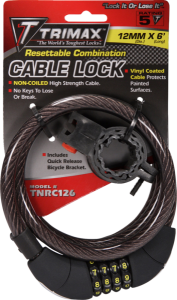 Trimaflex Cable Locks Black
