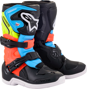 Cizme copii Alpinestars Tech 3S Black/Red/Yellow 13, 2, nordicamoto.ro