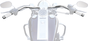 1-1/4(r) Big Johnson Fl Handlebar Silver, 3, nordicamoto.ro