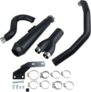 El Diablo 2:1 Exhaust System Black, 5, nordicamoto.ro