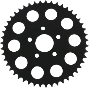 Rear Wheel Sprocket Black, Gloss