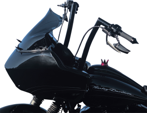 1-1/2(r) Ez Install Flat Top Handlebar Black, 5, nordicamoto.ro