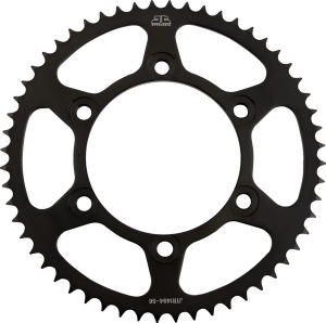 JT SPROCKETS Acél hátsó lánckerék, fekete , nordicamoto.ro