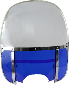 Replacement Acrylic Windshield Blue, Clear, 2, nordicamoto.ro