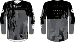 Rácsos, fekete Jersey