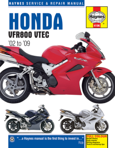 Motorcycle Repair Manual