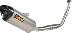 Racing Line Full Exhaust System Street Silver 