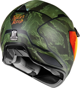 Casca Icon Domain Tiger's Blood Green S, 4, nordicamoto.ro
