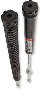 Monotube Fork Cartridge Kits Black, Chrome