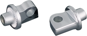 Male-mount Footpeg Adapters Chrome, 1, nordicamoto.ro