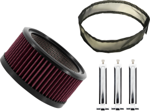 Big Power Filter Kit Silver, 3, nordicamoto.ro