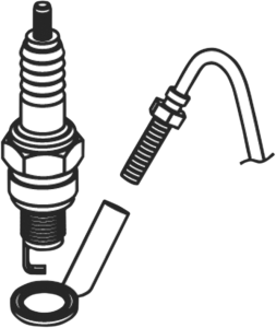 Temp Sensor Cyl Head 10mm Black, Red, White, 1, nordicamoto.ro