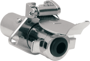 Five-pin Male/female Connector Chrome