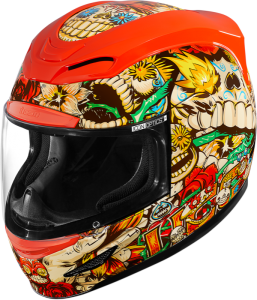Helmet Am Losmuertos Red Xs, 1, nordicamoto.ro