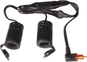 Y-splitter Black, 1, nordicamoto.ro