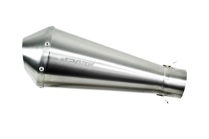 Megaphone Slip-on Mufflers Black, 1, nordicamoto.ro