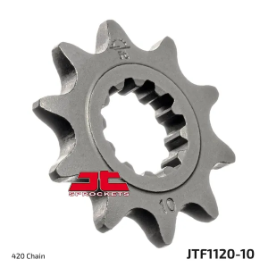 JT SPROCKETS Első lánckerék, természetes színű , nordicamoto.ro