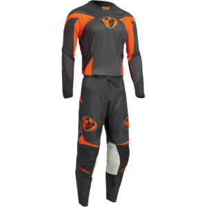Tricou Thor Pulse 04 LE Charcoal/Orange XL, 2, nordicamoto.ro