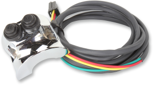 Chrome Legend Handlebar Mounted Control Silver