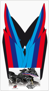 Decal Kit Black, Blue, Purple, Red, 2, nordicamoto.ro