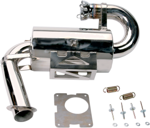 Rumble Pack Silencer Chrome, Polished, 3, nordicamoto.ro