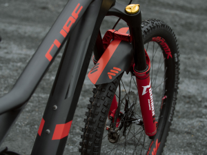 Mud Guard Black, Red, 1, nordicamoto.ro