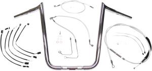 1-1/4(r) Viking Handlebar Installation Kit Silver, 1, nordicamoto.ro