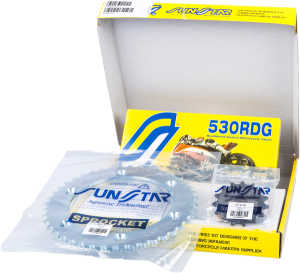 Standard Chain & Sprocket Kit Raw, 3, nordicamoto.ro