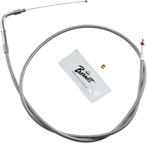Stainless Steel Throttle/idle Cable Silver +76 mm (3''), 1, nordicamoto.ro
