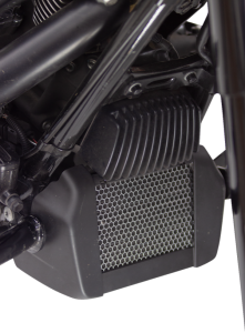 Oil Cooler Guard Silver, 2, nordicamoto.ro