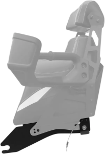 2-up Seat Bracket Black, 2, nordicamoto.ro