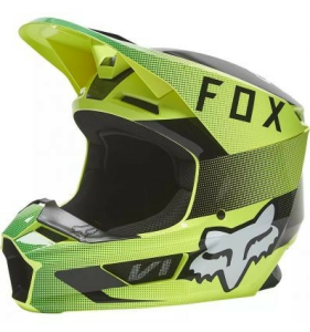 Casca Fox V1 RIDL ECE Fluo Yellow M, 1, nordicamoto.ro