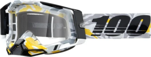 Ochelari 100% Racecraft 2 Gray/Yellow ONE SIZE, 1, nordicamoto.ro