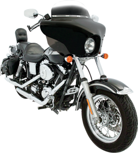 Fairing Batwing Dyna Black, Gloss, 2, nordicamoto.ro