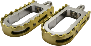 Footpegs Bmx Style Chrome/ Chrome Silver