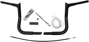 1-1/4(r) Ez Install Pointed Top Handlebar Kit Black, 1, nordicamoto.ro