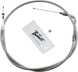 Stainless Steel Throttle/idle Cable Silver