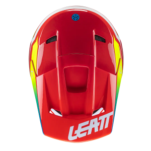 Leatt 2.5 V25 sisak, piros/savzöld/fehér, L-es méret, 4, nordicamoto.ro