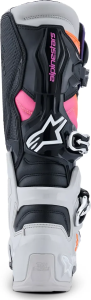 Alpinestars Tech 7 motorkerékpáros csizma – fekete/világosszürke/magenta, 5, nordicamoto.ro