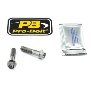 Titanium Clip-on / Handle Bar Mount Bolt Kit