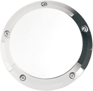 Chrome Billet Derby Cover Chrome