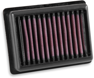 High-flow Air Filter Black, Red, 1, nordicamoto.ro