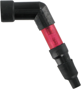 Flashing Spark Plug Cap Red, 3, nordicamoto.ro
