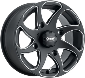 Twister® Directional Wheel Black, Silver