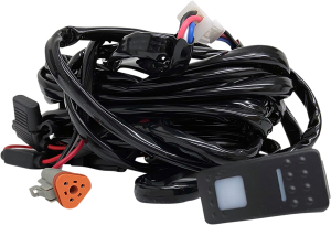 Rectangular Lighted On/off Switch Wiring Harness