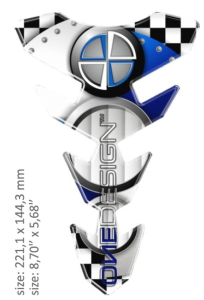 OneDesign BMW többszínű univerzális üzemanyagtartó-védő, nordicamoto.ro
