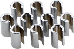 Chrome/zinc Spoke Wheel Weights Chrome